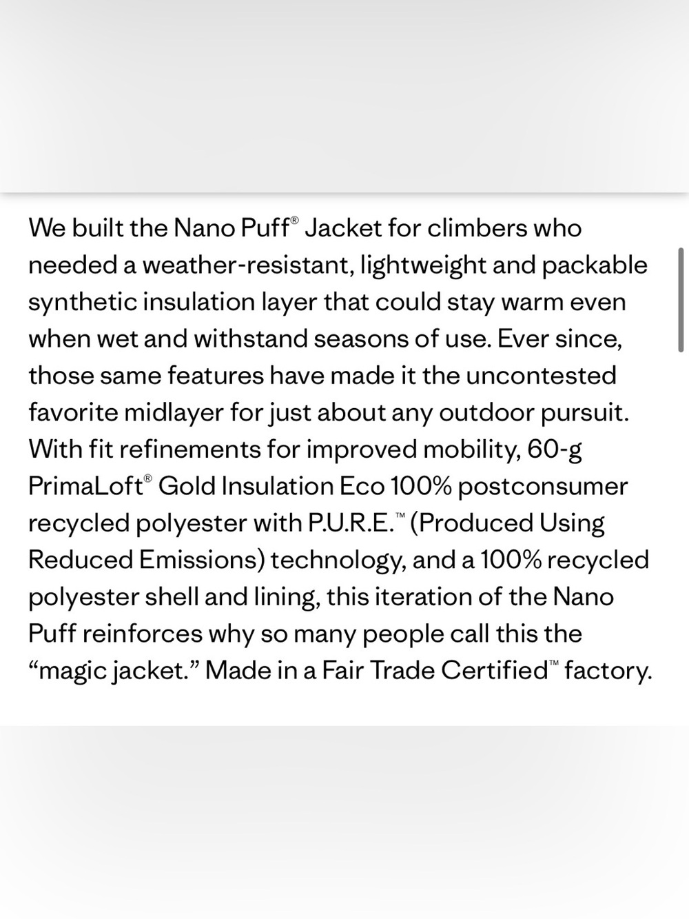 Patagonia Women’s Nanopuff Jacket - Picture 8 of 8